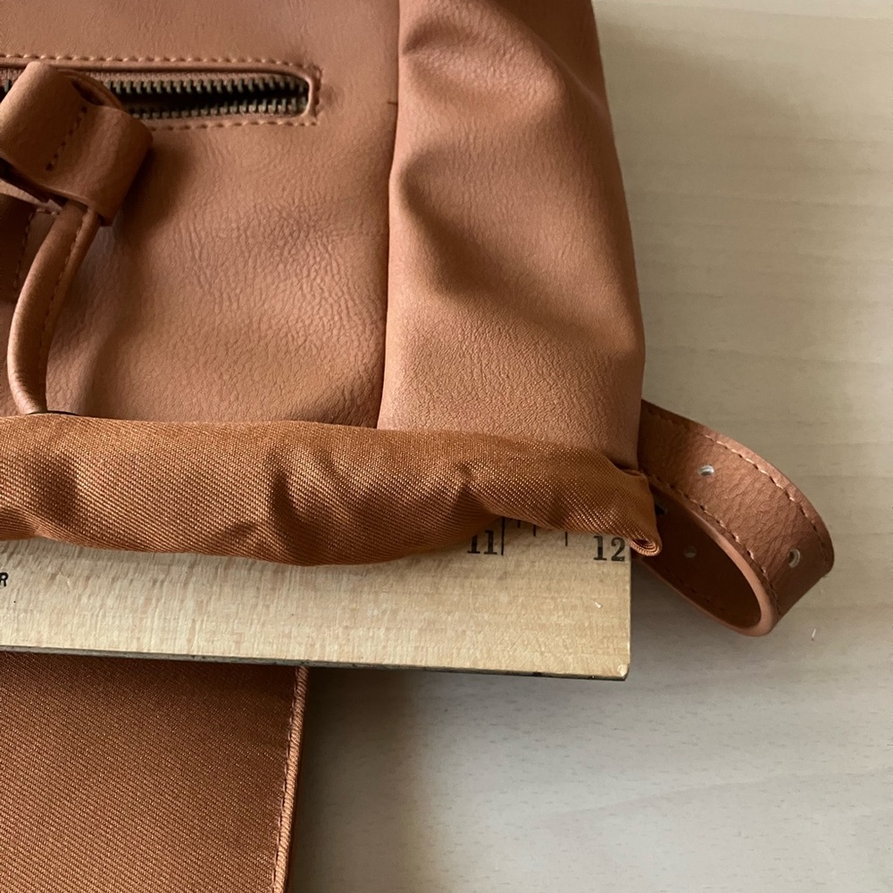 Universal Thread Tan Backpack With Structured Des… - image 4